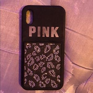 PINK iphone xs case